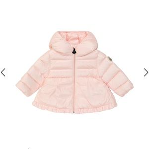 Moncler Baby Girls Odile Jacket - Pink Size 9-12 months